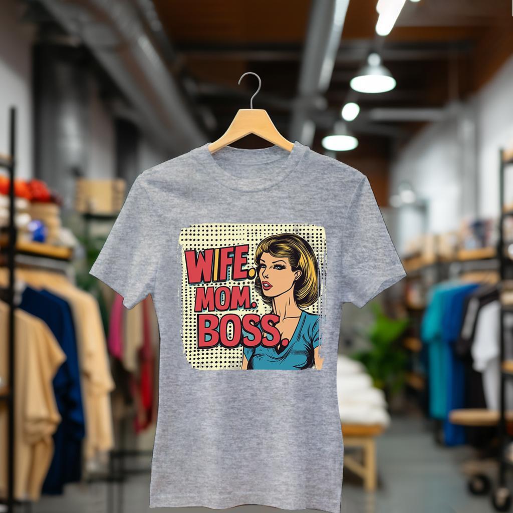 Camiseta Majica sa štampanim printom Cam 884, Ženska, Kalaj