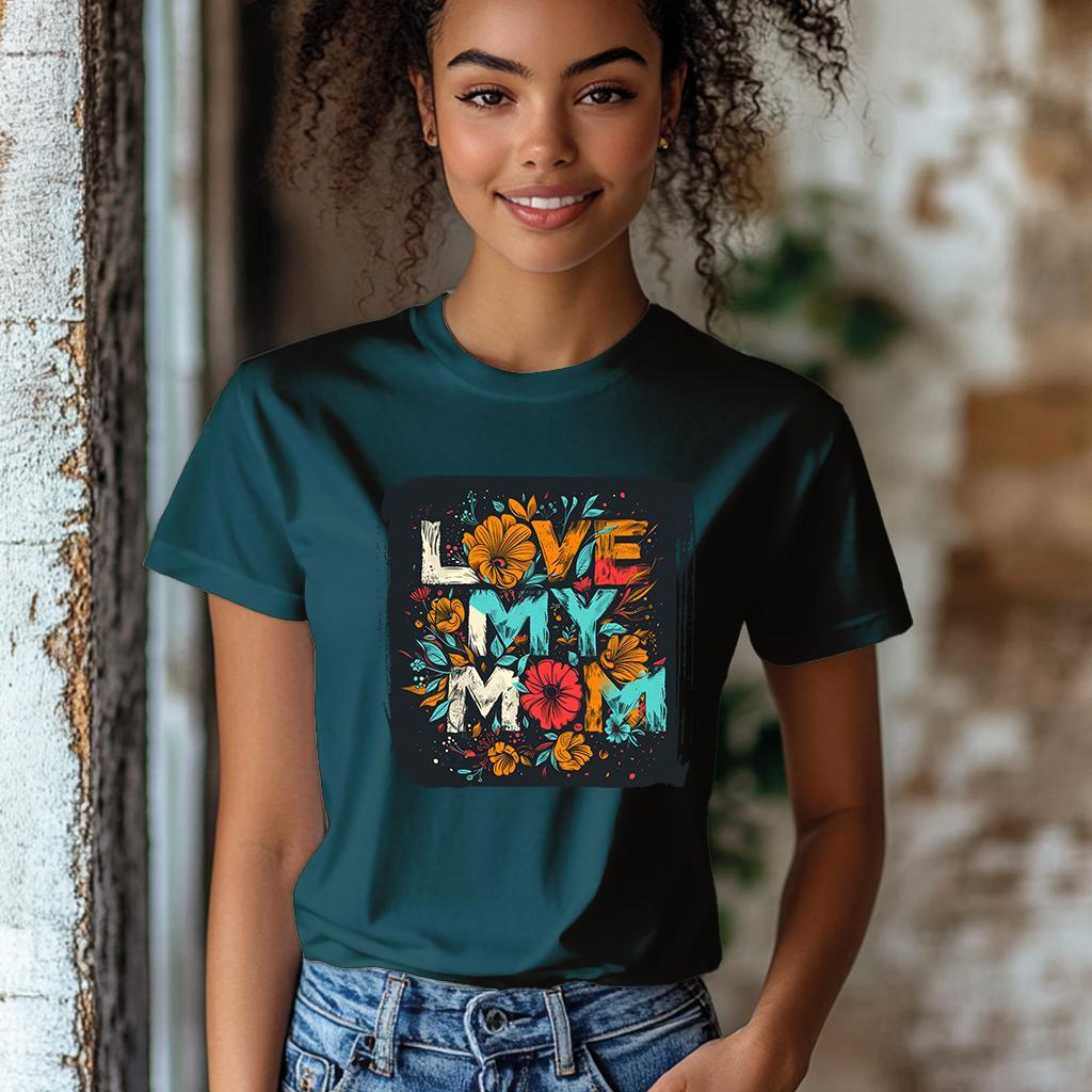 Camiseta Majica sa štampanim printom Cam 888, Ženska, Teksas