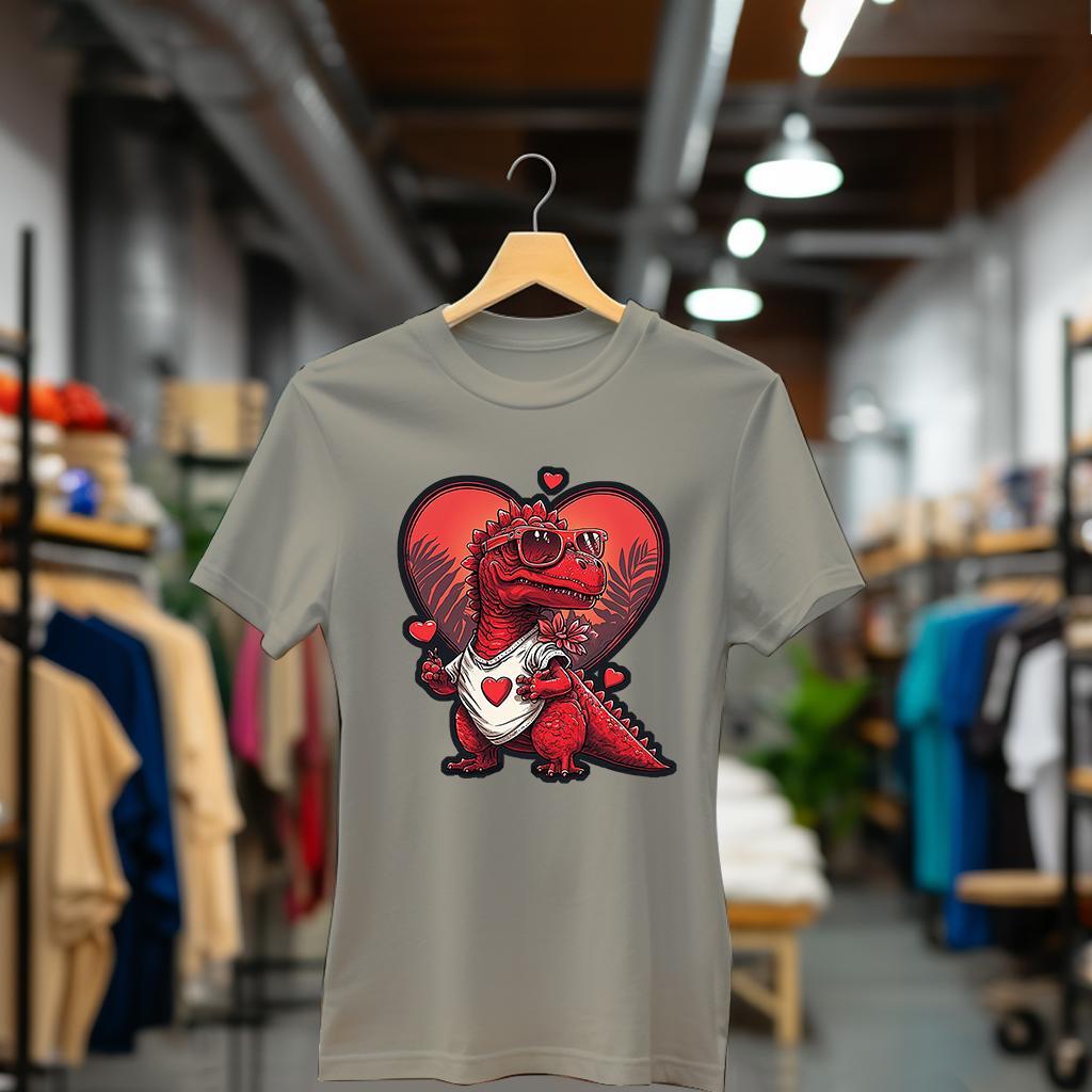 Camiseta Majica sa štampanim printom Cam 876, Ženska, Kaki