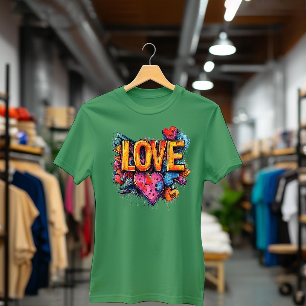 Camiseta Majica sa štampanim printom Cam 870, Ženska, Zelena