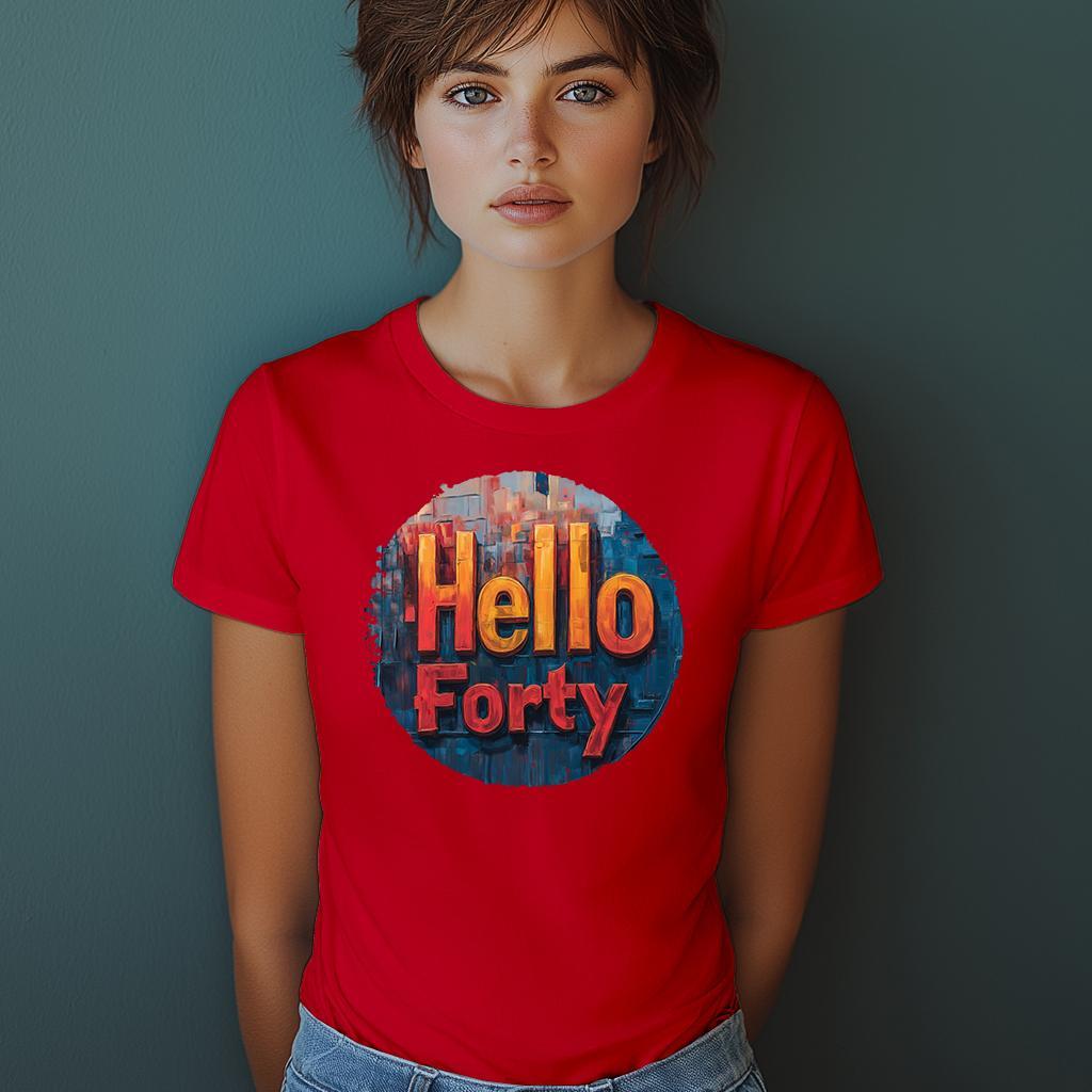 Camiseta Majica sa štampanim printom Cam 904, Ženska, Crvena