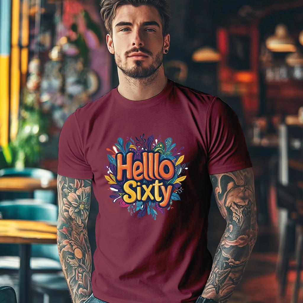Camiseta Majica sa štampanim printom Cam 909, Muška, Bordo