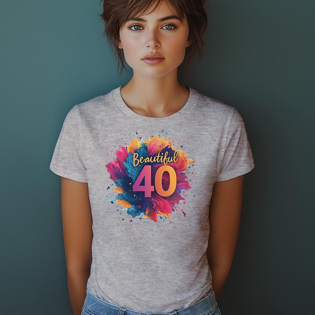 Camiseta Majica sa štampanim printom Cam 901, Ženska, Kalaj