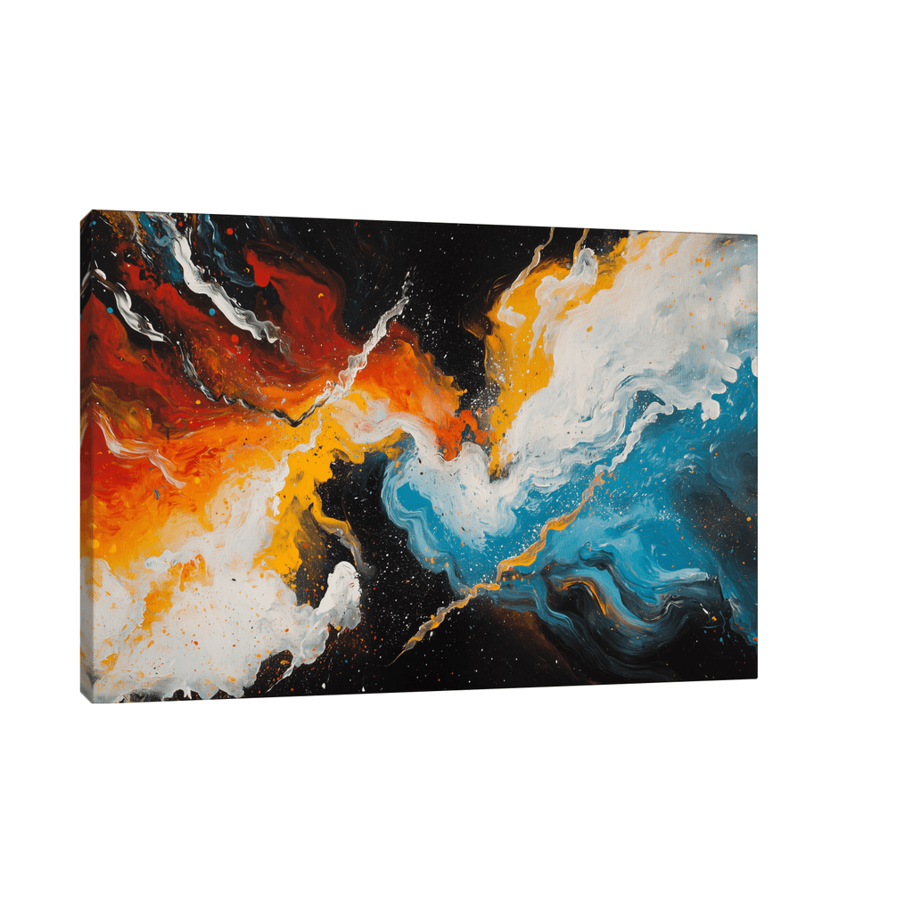 Canvas Slika na platnu Univerzum boja, Bez rama, 40x60cm