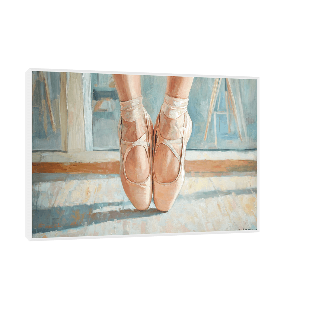 Canvas Slika na platnu Balet, 60x90cm, Sa ramom, Beli