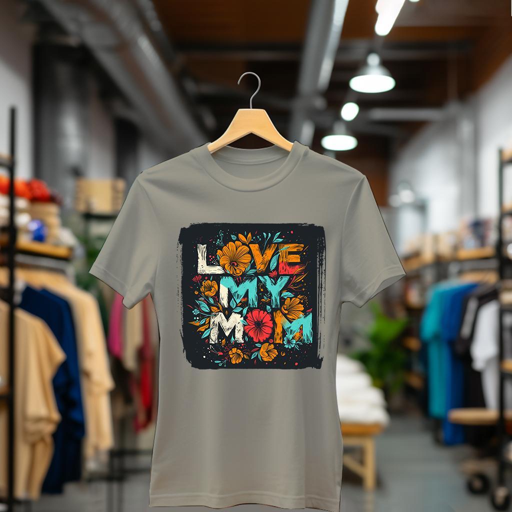 Camiseta Majica sa štampanim printom Cam 888, Ženska, Kaki