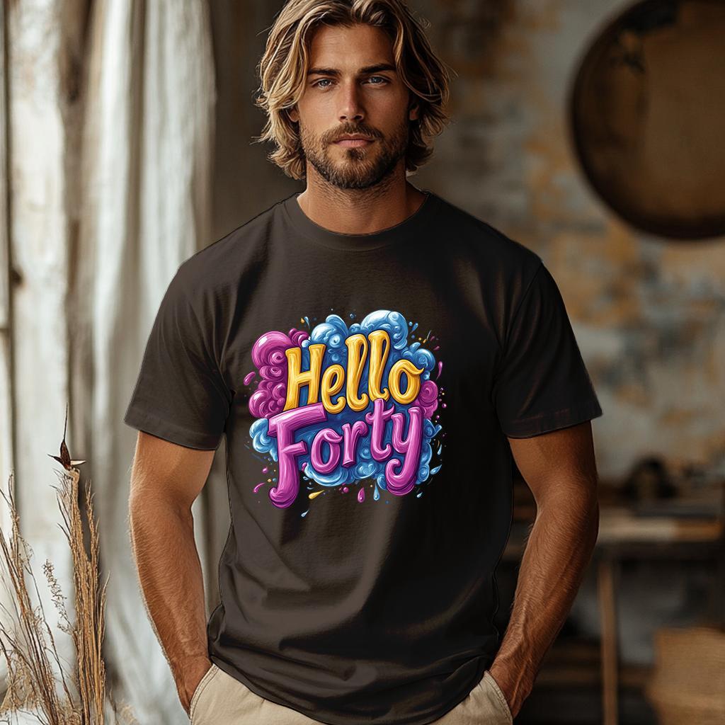 Camiseta Majica sa štampanim printom Cam 903, Muška, Čokolada