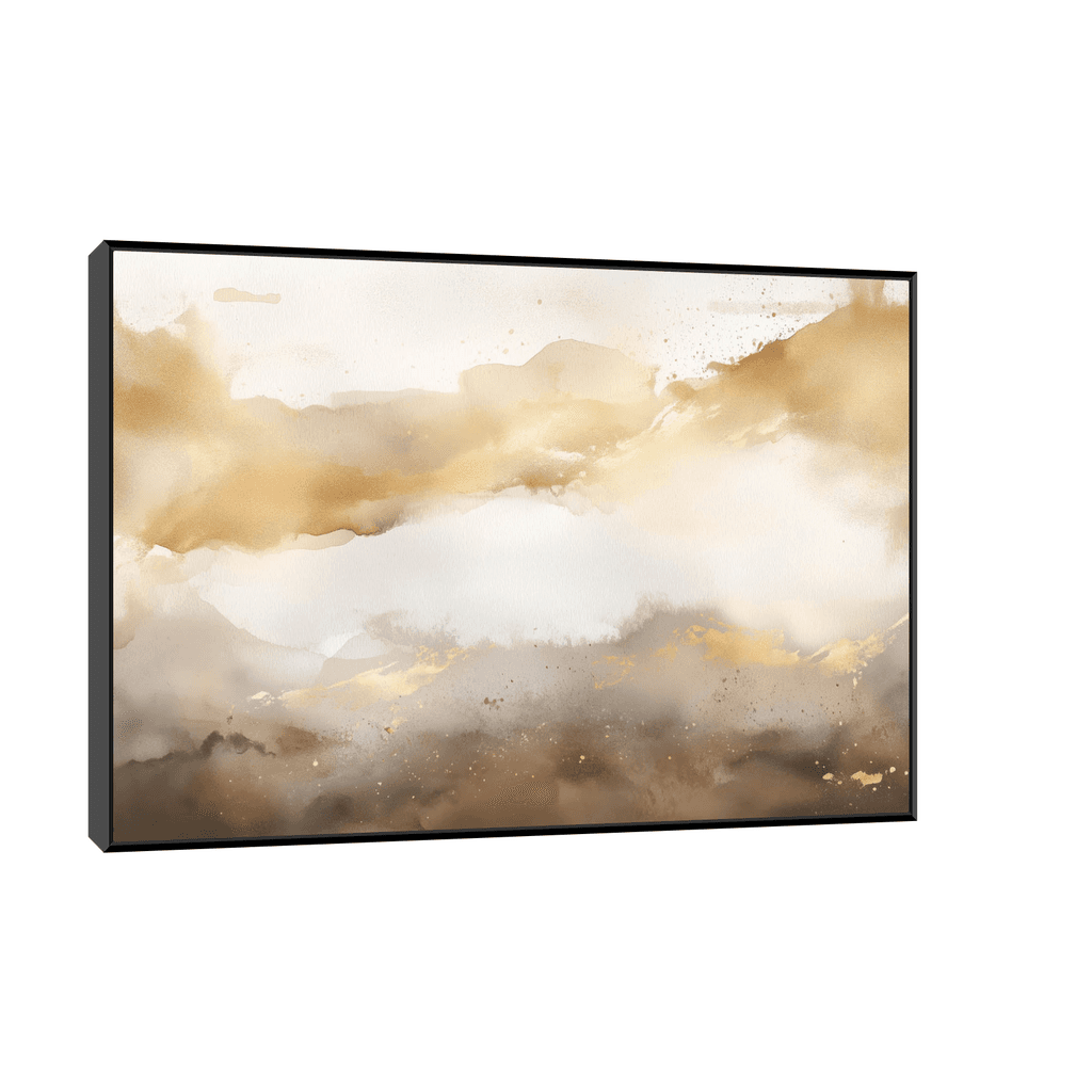 Canvas Slika na platnu Magično nebo, Sa ramom, 100 x 75 cm, Crni