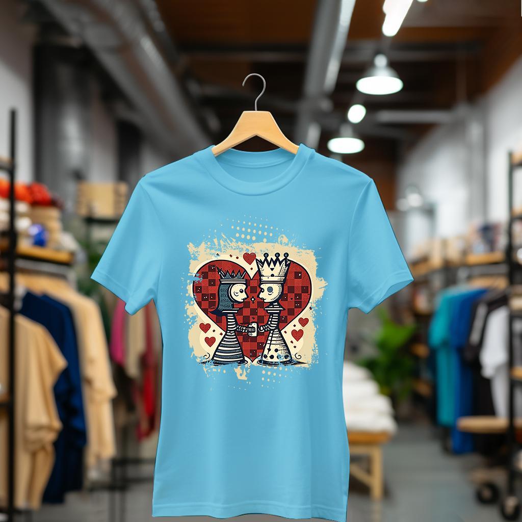 Camiseta Majica sa štampanim printom Cam 877, Ženska, Akvamarin