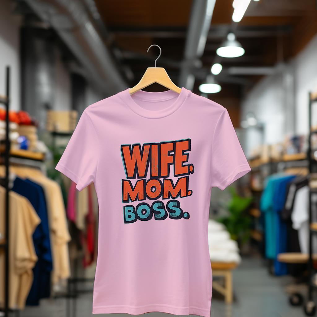 Camiseta Majica sa štampanim printom Cam 885, Ženska, Roze