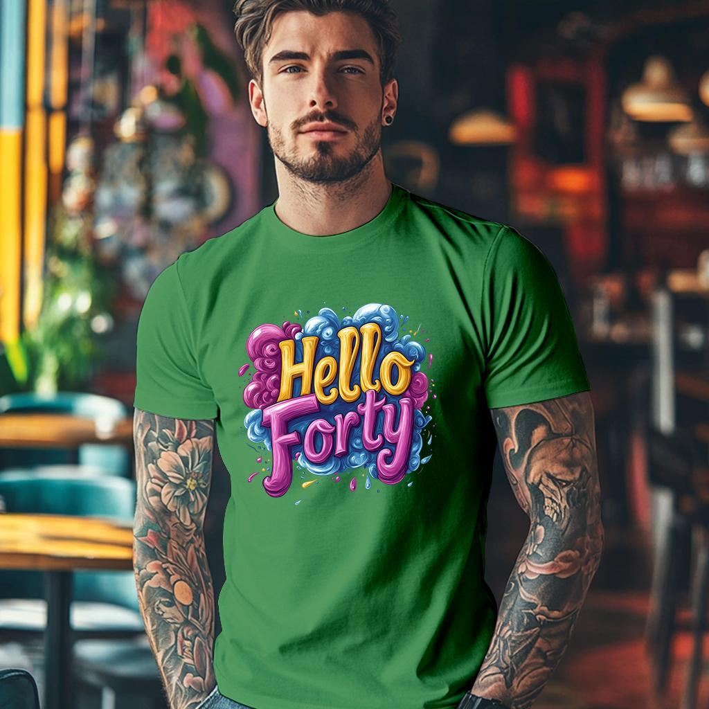 Camiseta Majica sa štampanim printom Cam 903, Muška, Zelena