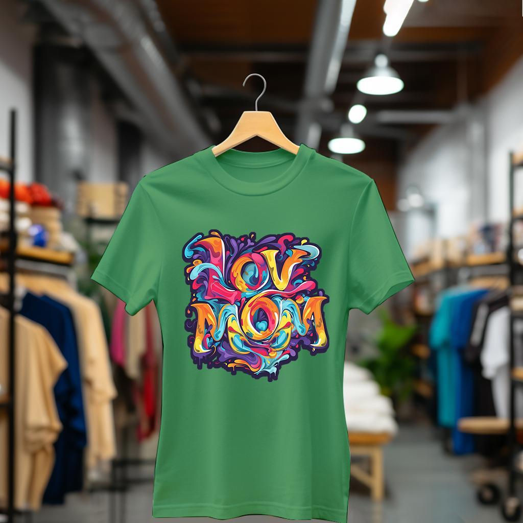 Camiseta Majica sa štampanim printom Cam 889, Ženska, Zelena