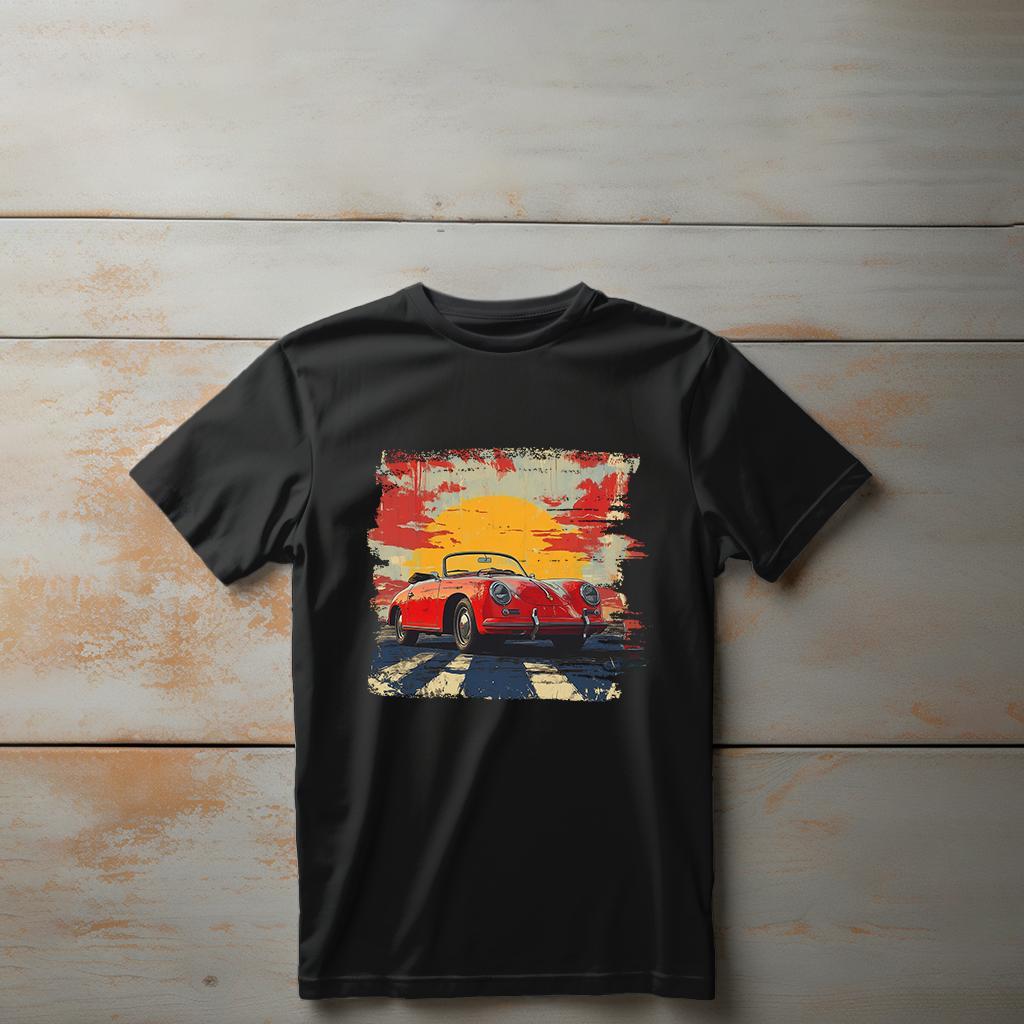 Camiseta Majica sa štampanim printom Cam 843, Dečija, Crna