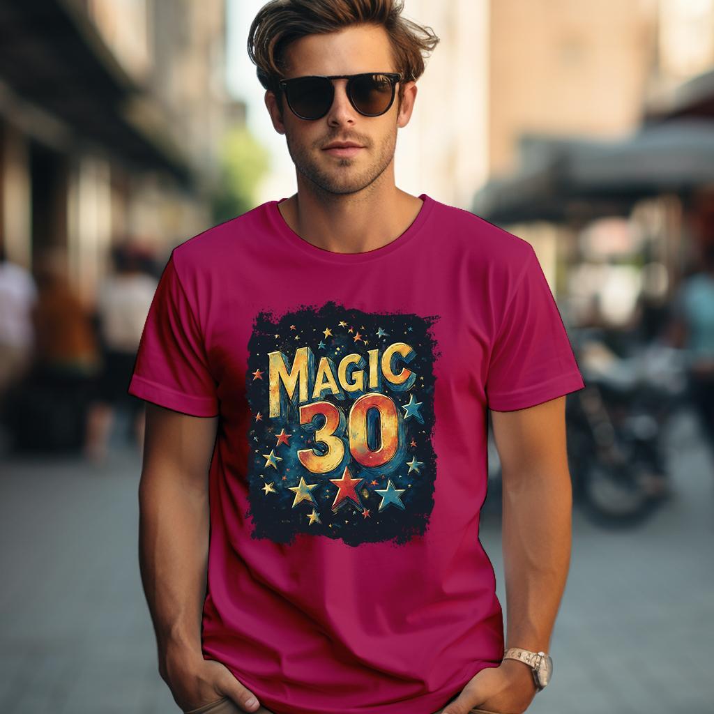Camiseta Majica sa štampanim printom Cam 899, Muška, Ružičasta
