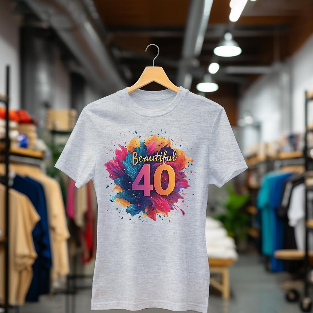 Camiseta Majica sa štampanim printom Cam 901, Ženska, Hrom