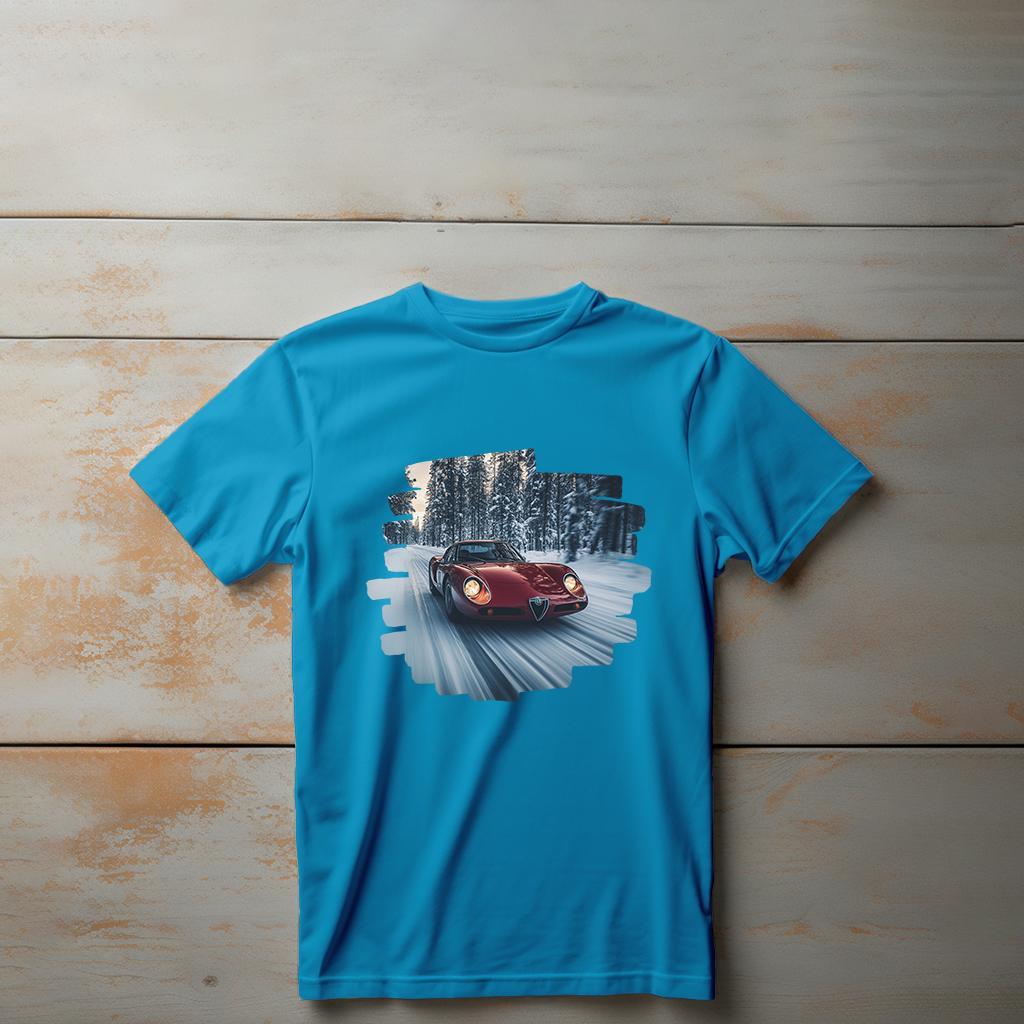 Camiseta Majica sa štampanim printom Cam 847, Dečija, Akva