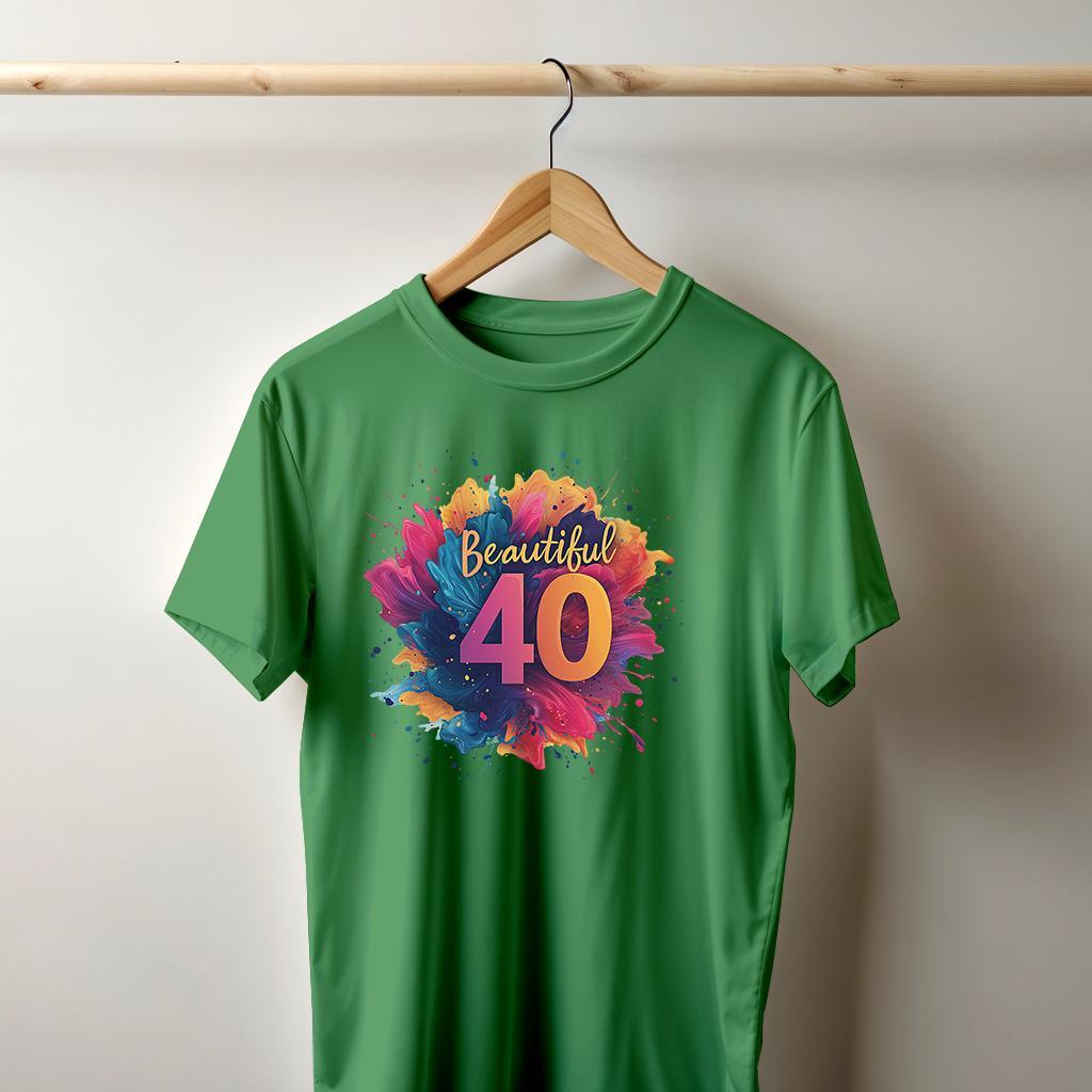 Camiseta Majica sa štampanim printom Cam 901, Muška, Zelena