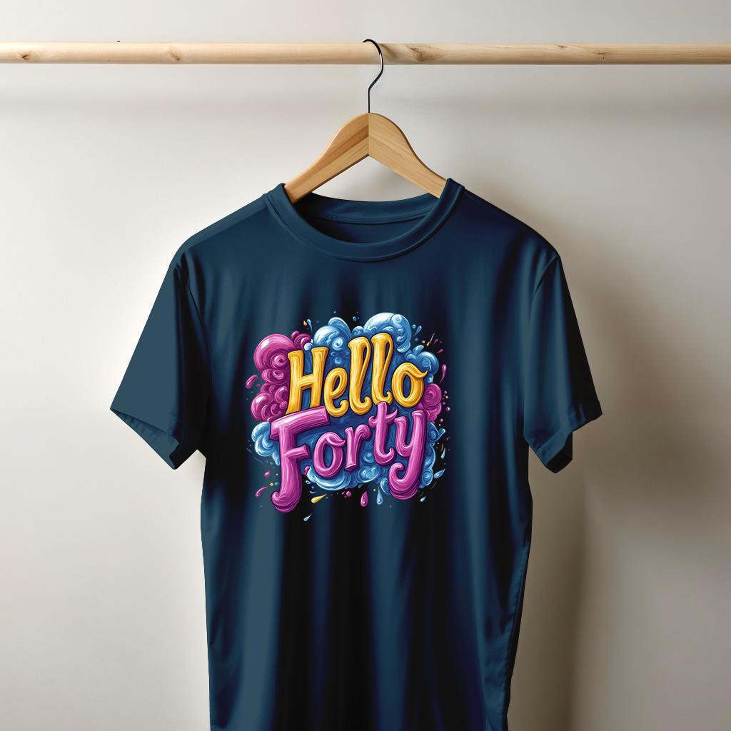 Camiseta Majica sa štampanim printom Cam 903, Muška, Tamnoplava