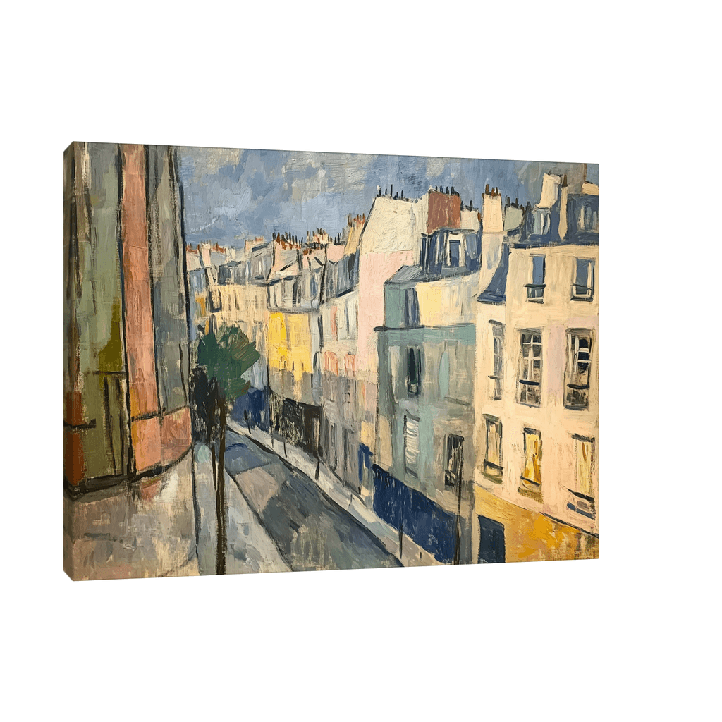 Canvas Slika na platnu Ulica u Parizu, Bez rama, 60x45cm