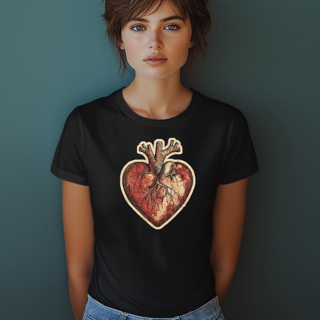 Camiseta Majica sa štampanim printom Cam 855, Ženska, Crna