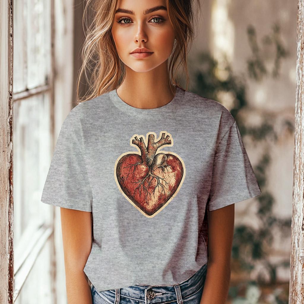 Camiseta Majica sa štampanim printom Cam 855, Ženska, Kalaj