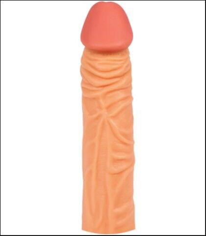 Fantasy Toys Realistična navlaka za penis, 18.5cm