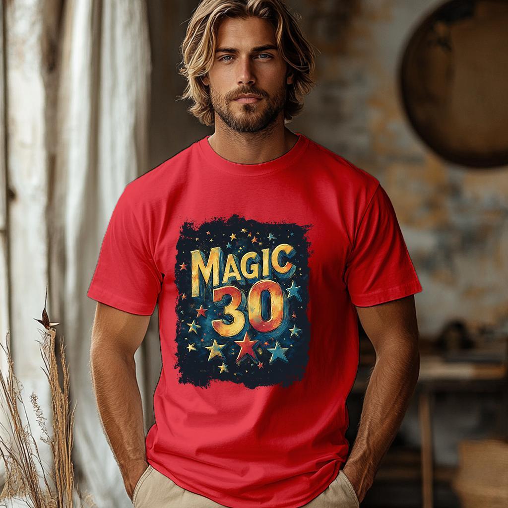 Camiseta Majica sa štampanim printom Cam 899, Muška, Grimizna