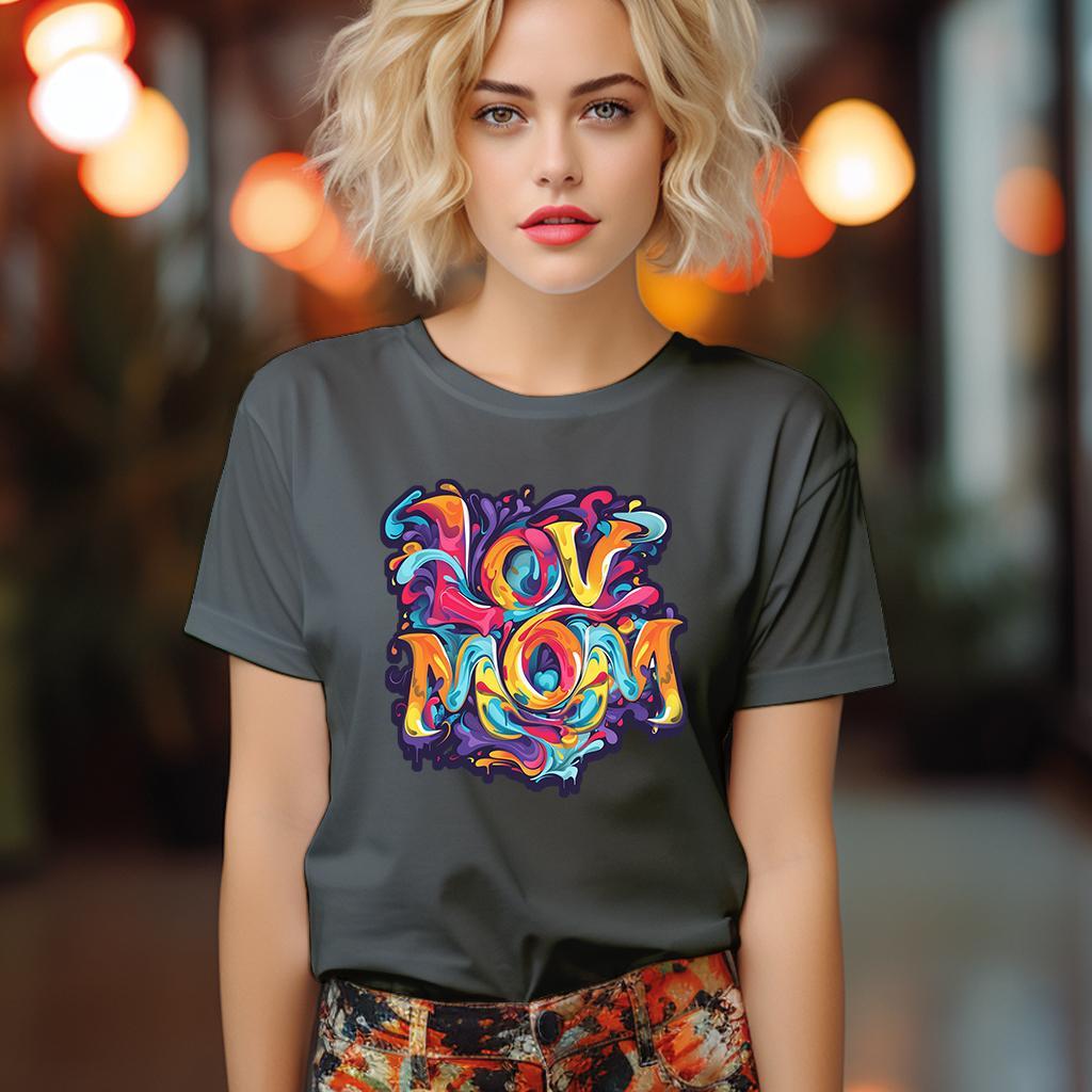 Camiseta Majica sa štampanim printom Cam 889, Ženska, Tamnosiva