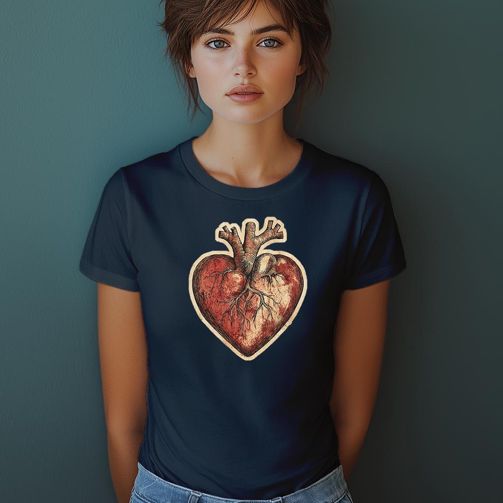 Camiseta Majica sa štampanim printom Cam 855, Ženska, Teget