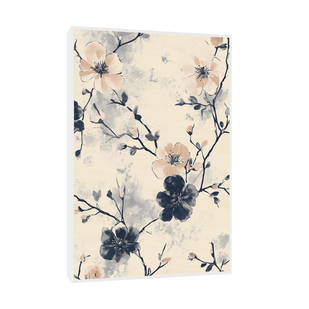 Canvas Slika na platnu Proleće, 60x90cm, Sa ramom, Beli