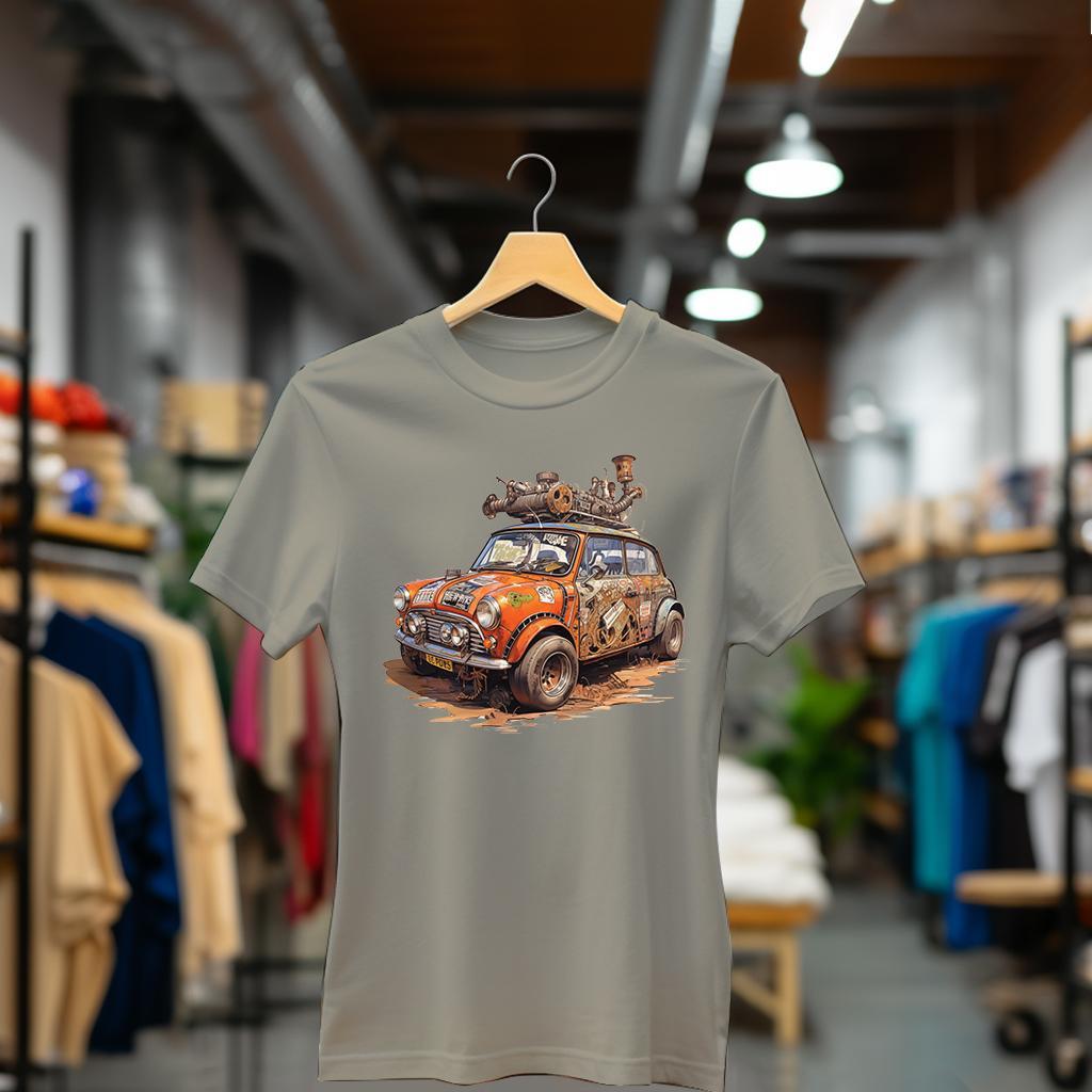 Camiseta Majica sa štampanim printom Cam 854, Ženska, Kaki