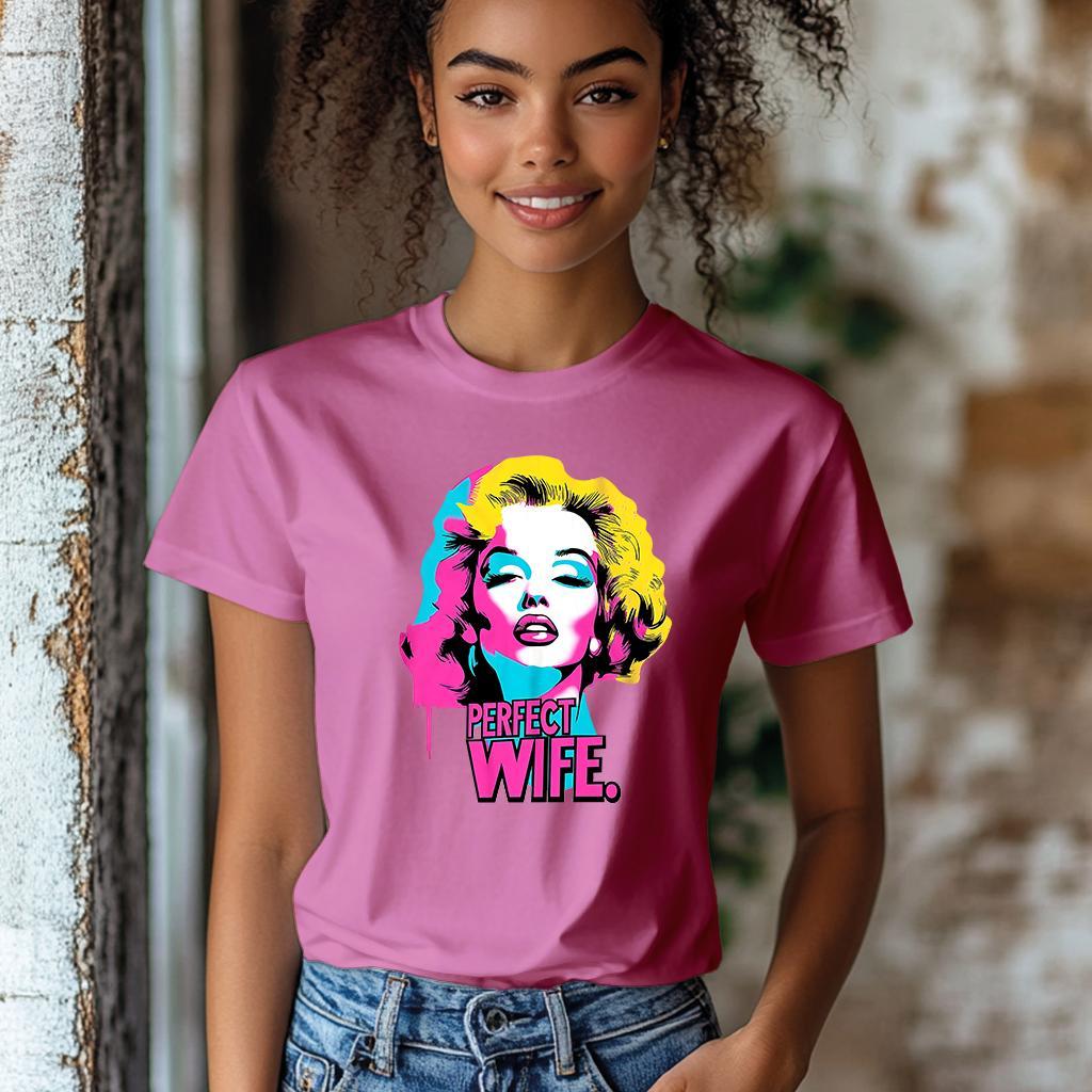 Camiseta Majica sa štampanim printom Cam 891, Ženska, Orhideja