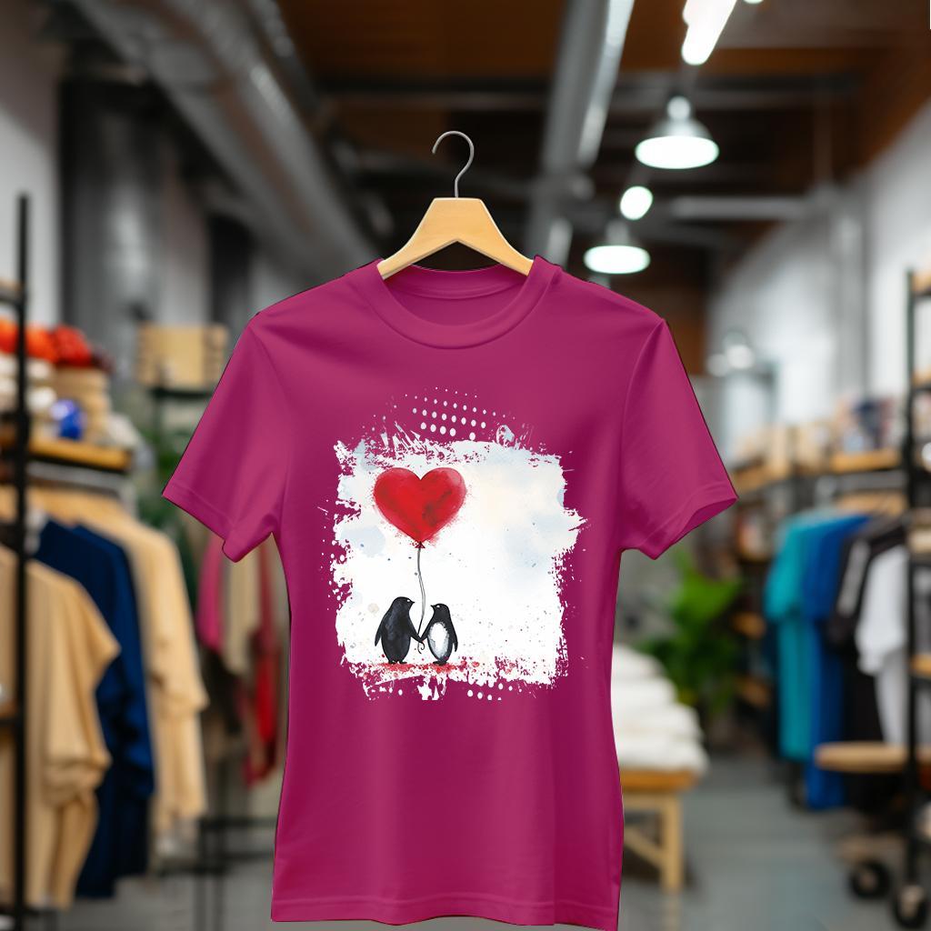 Camiseta Majica sa štampanim printom Cam 879, Ženska, Ružičasta