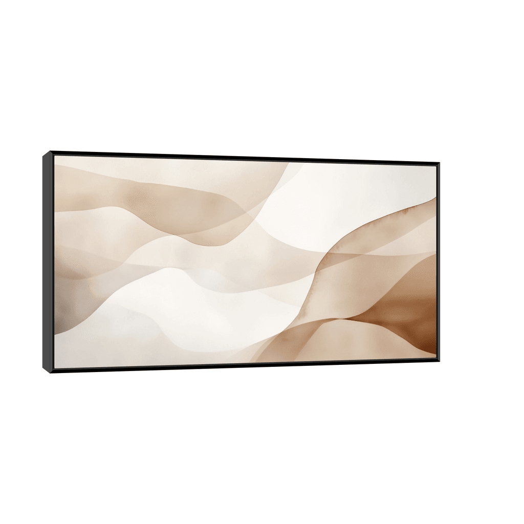 Canvas Slika na platnu Struktura, Sa ramom, 120 x 60 cm, Crni