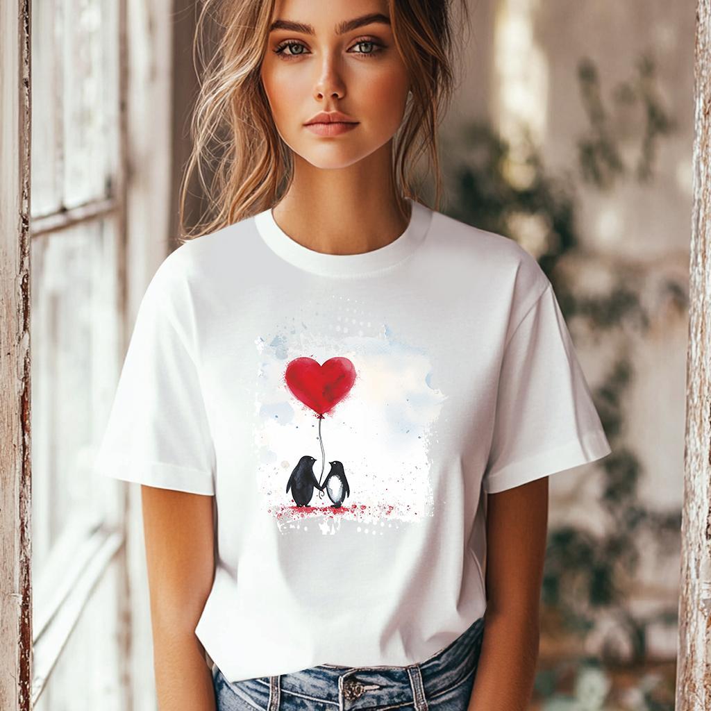 Camiseta Majica sa štampanim printom Cam 879, Ženska, Bela