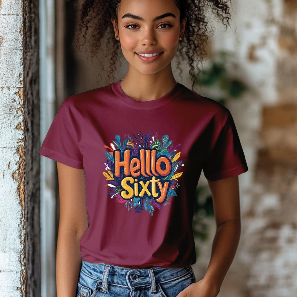 Camiseta Majica sa štampanim printom Cam 909, Ženska, Bordo