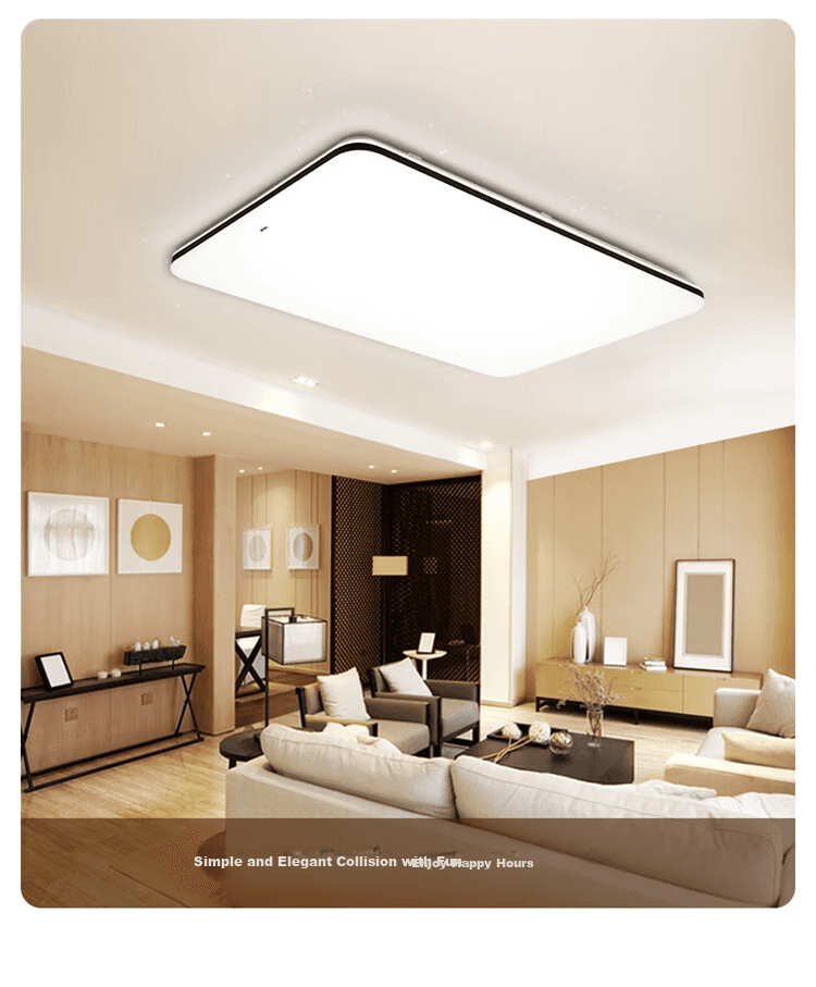 BULL Plafonska lampa LED, Ra97, 108 W, Crna