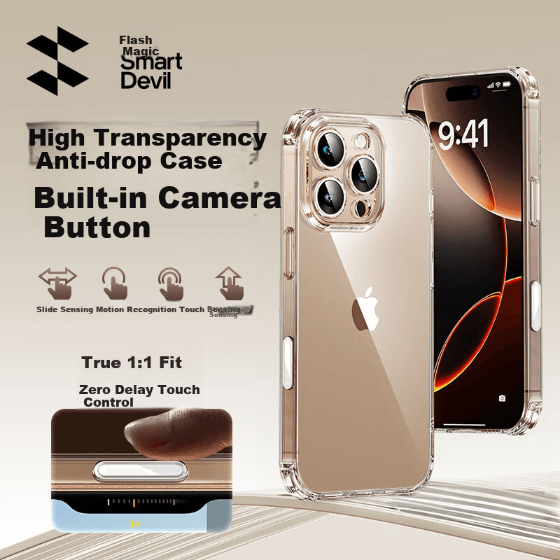 Shanmo  Maska za mobilni telefon iPhone 16 Pro Max, Providna