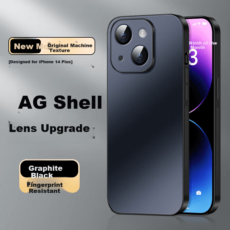 Shangsu  Maska za mobilni telefon iPhone 14 Plus, Crna