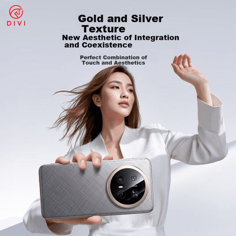 Divi Maska za mobilni telefon Huawei Mate 70 Pro / Huawei Mate 70 Pro+ Premium Edition, Siva