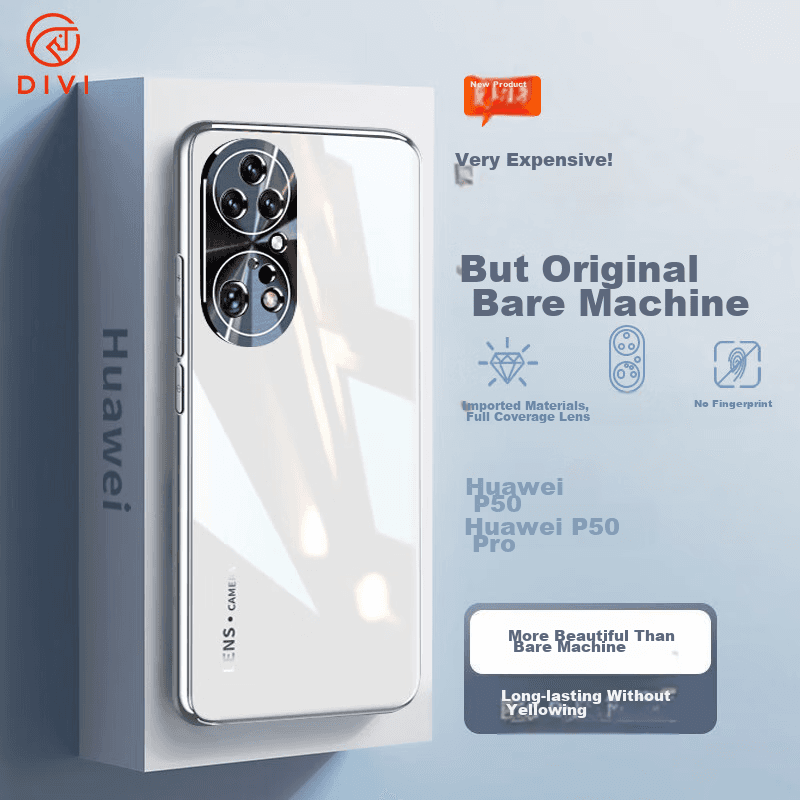 Divi Maska za mobilni telefon Huawei P50 Pro, Providna