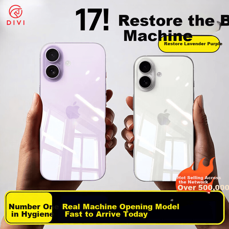 Divi Maska za mobilni telefon iPhone 17, Providna