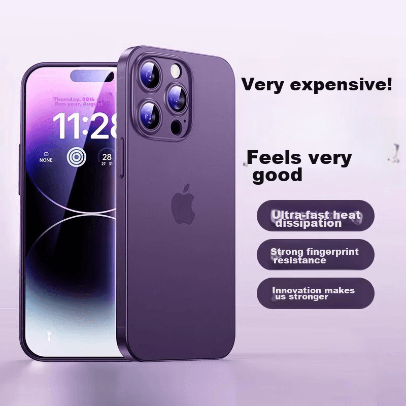 Divi Maska za mobilni telefon iPhone 14 Pro, Ljubičasta