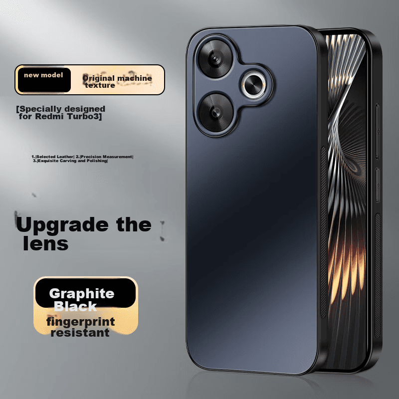 Shangsu  Maska za mobilni telefon Redmi Turbo 3 / Xiaomi Turbo 3, Crna