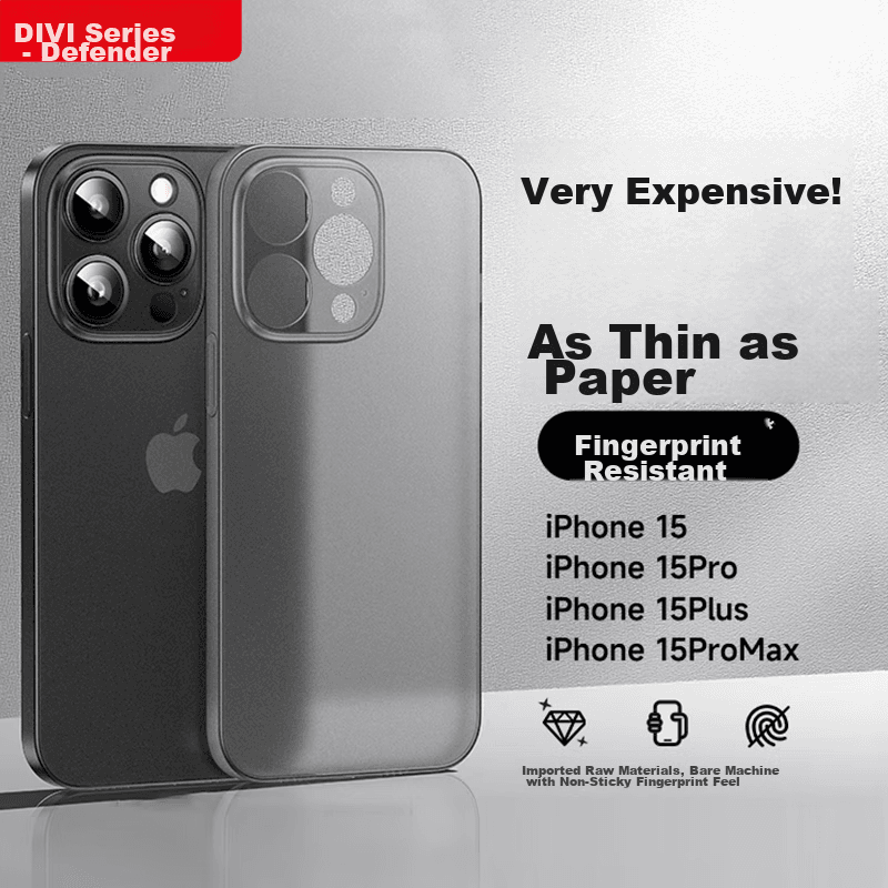 Divi Maska za mobilni telefon iPhone 14, Crna
