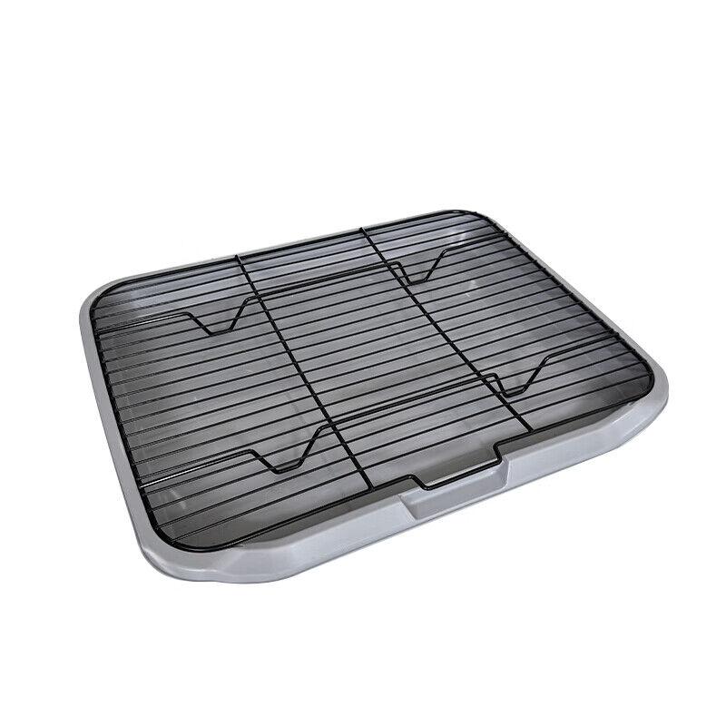 Mengduxingchong Toalet za pse, 65x50x6.5cm, Sivi