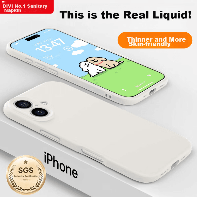 Divi Maska za mobilni telefon iPhone 16, Bela