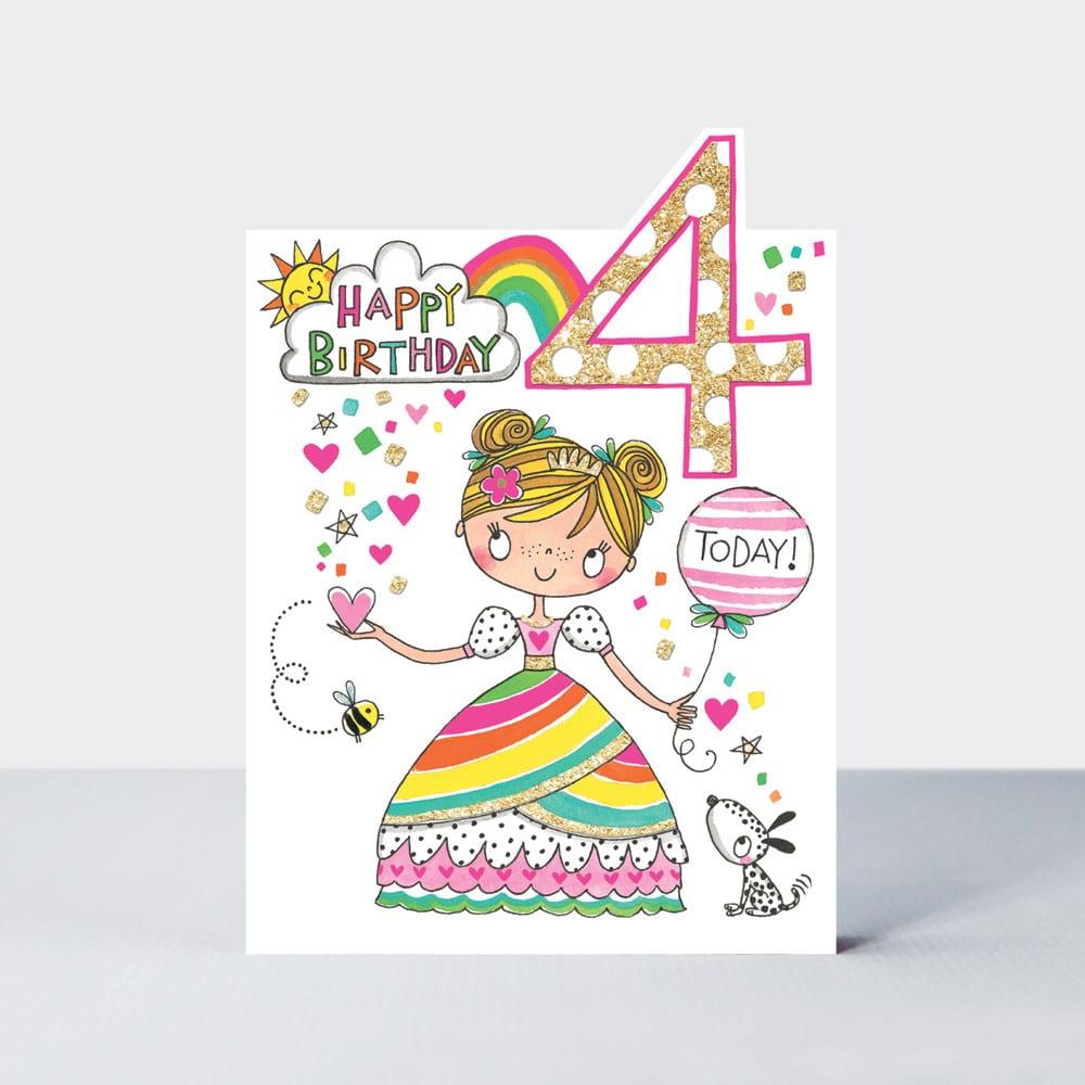 Rachel Ellen Čestitka za 10. rođendan devojčice Princess