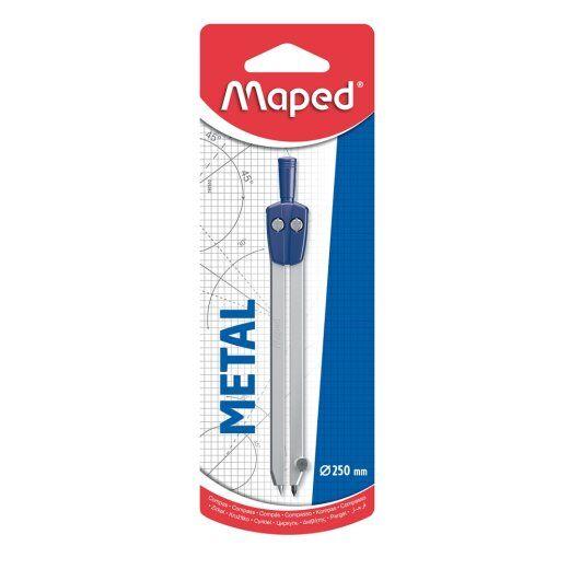 Maped Šestar Start Metal, 250mm, Sivi