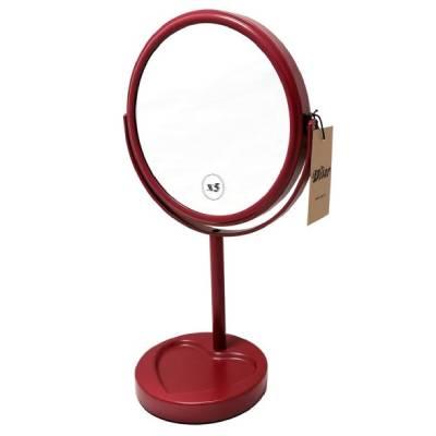 Stono ogledalo Heart Ruby, Crveno